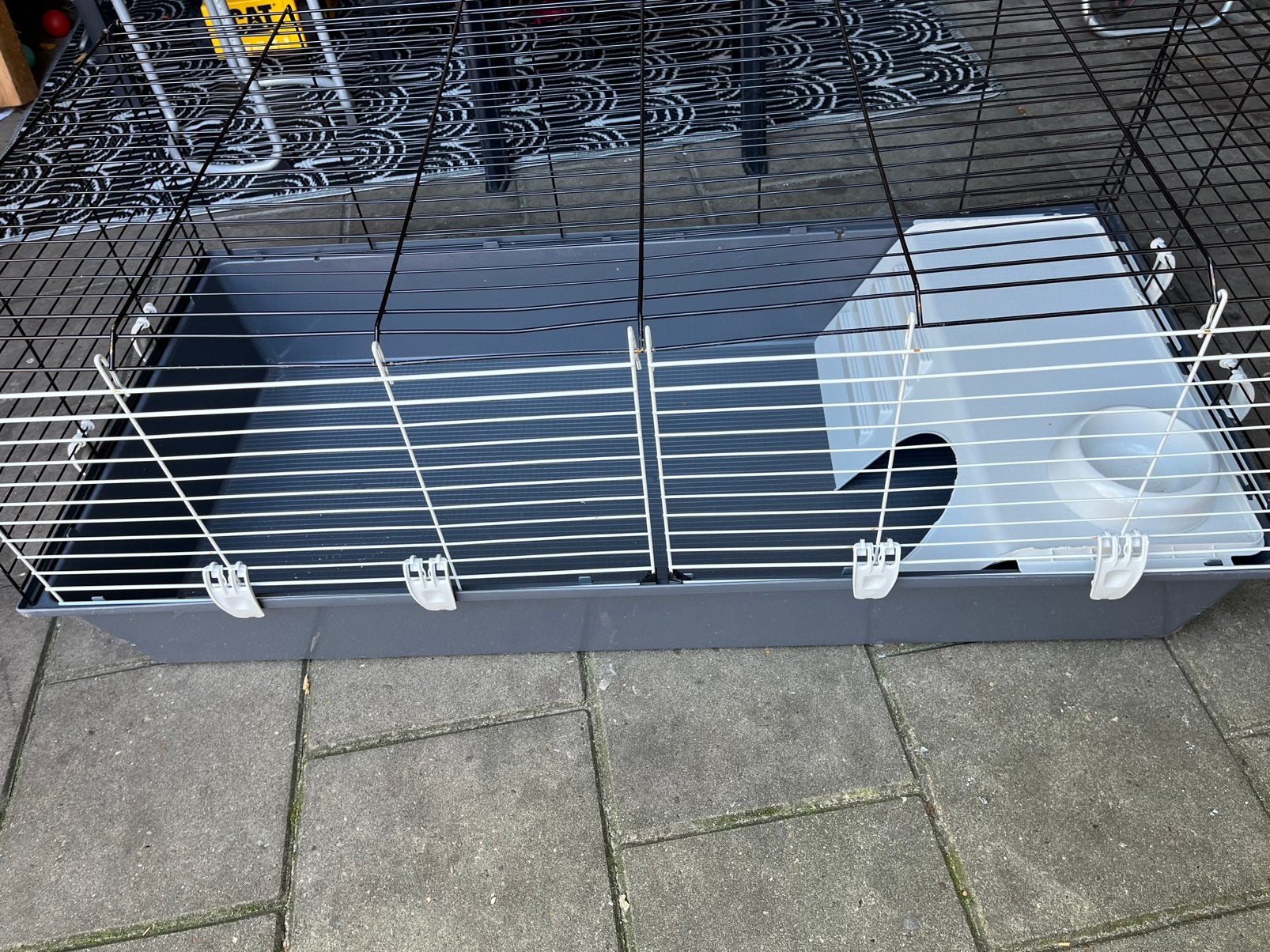 Nette Ferplast hok 120cm TE KOOP!!, Minder dan 60 cm, 110 cm of meer, Ophalen of Verzenden, Zo goed als nieuw