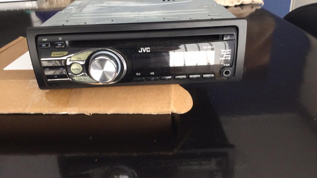 J V C KD -331 radio cd speler., Ophalen of Verzenden, Zo goed als nieuw