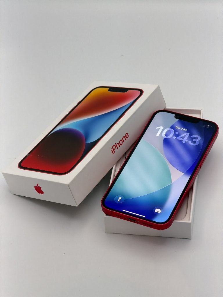Zeer Nette iPhone 14 Red 128GB, met 100% batterijconditie!, Apple, ., Ophalen of Verzenden, Zonder simlock