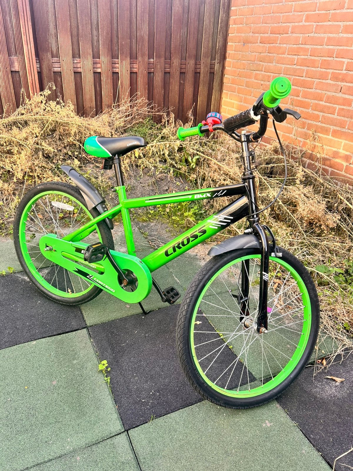 Stoere jongensfiets 22”, Ophalen, Terugtraprem, 22 inch, Gebruikt