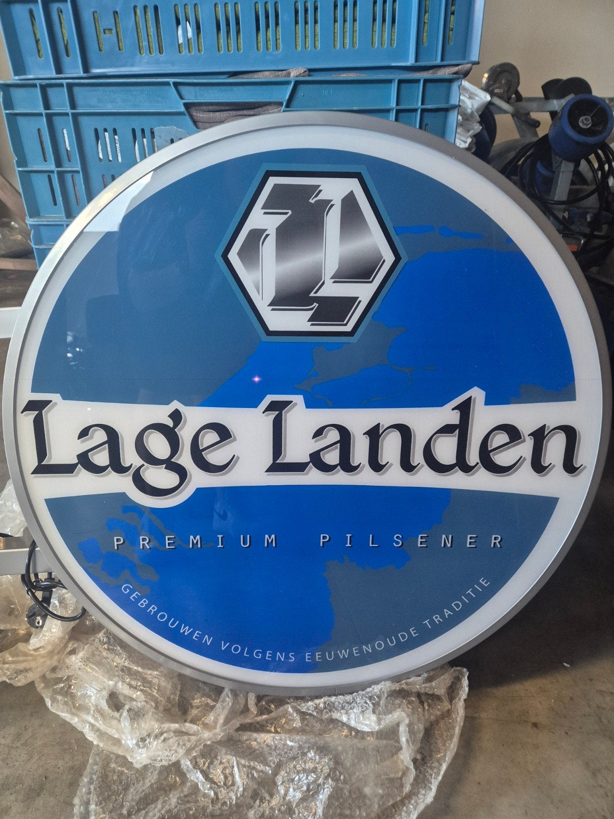 Lage Landen Premium Pilsener lichtbak reclamebord – horeca, Ophalen, Nieuw, Netvoeding, 50 tot 250 watt