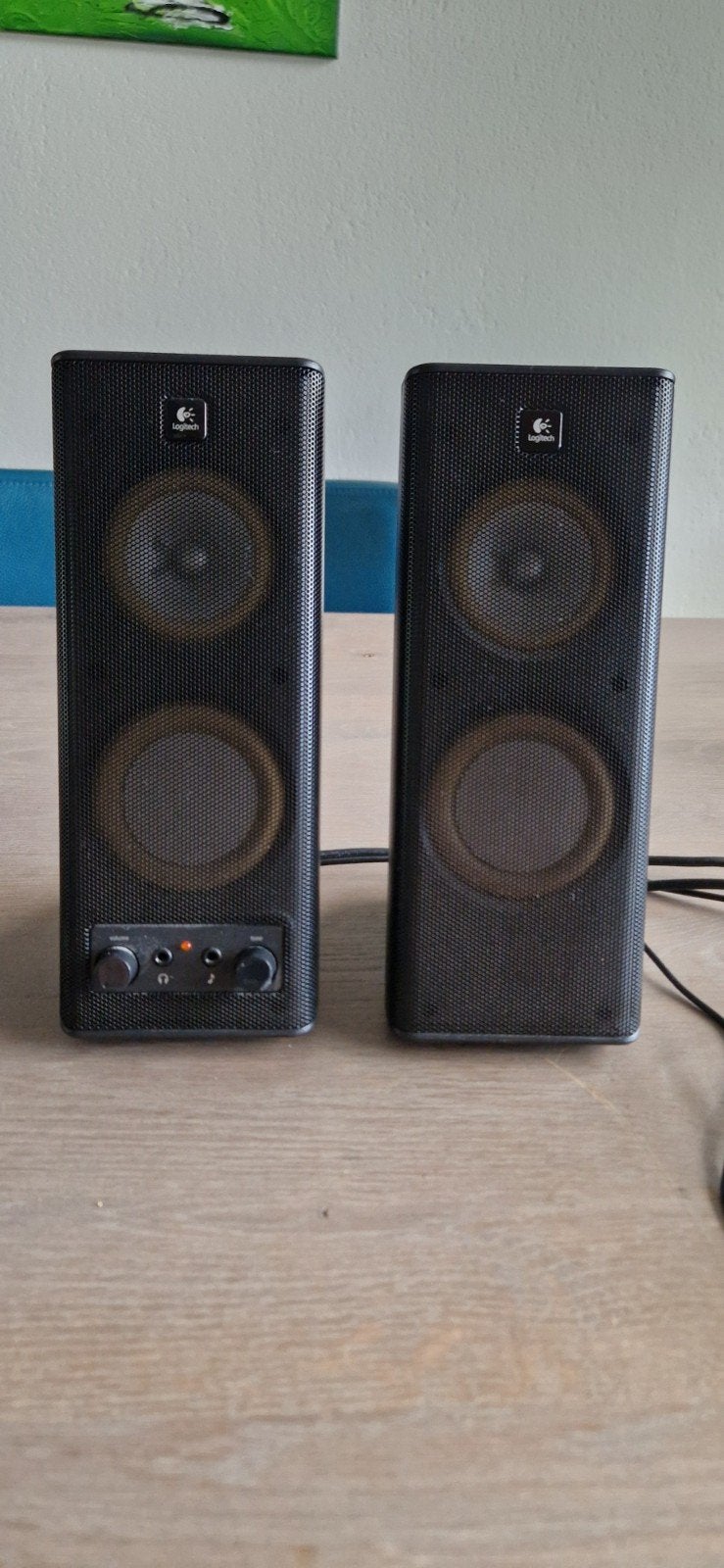 Logitech Speakerset Z200 - Zwart, Ophalen of Verzenden