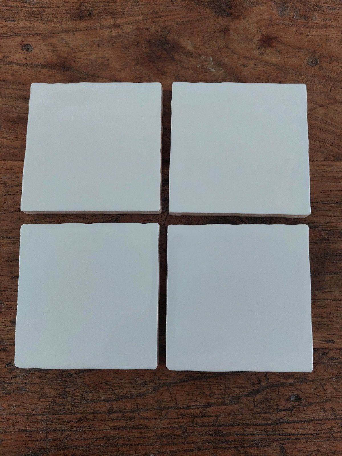 4 Oud Hollandse tegeltjes ca. 10x10 cm, Doe-het-zelf en Verbouw, Tegels, Minder dan 20 cm, Minder dan 5 m², Wandtegels, Keramiek