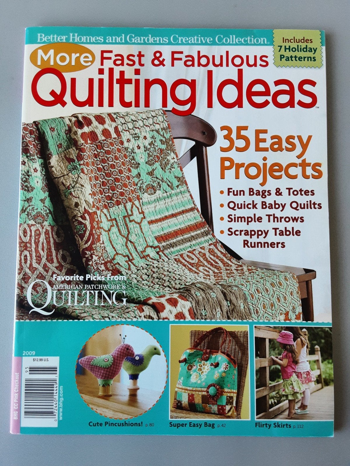 Quilt ideeen - Better homes and gardens - patchwork, Ophalen of Verzenden, Zo goed als nieuw