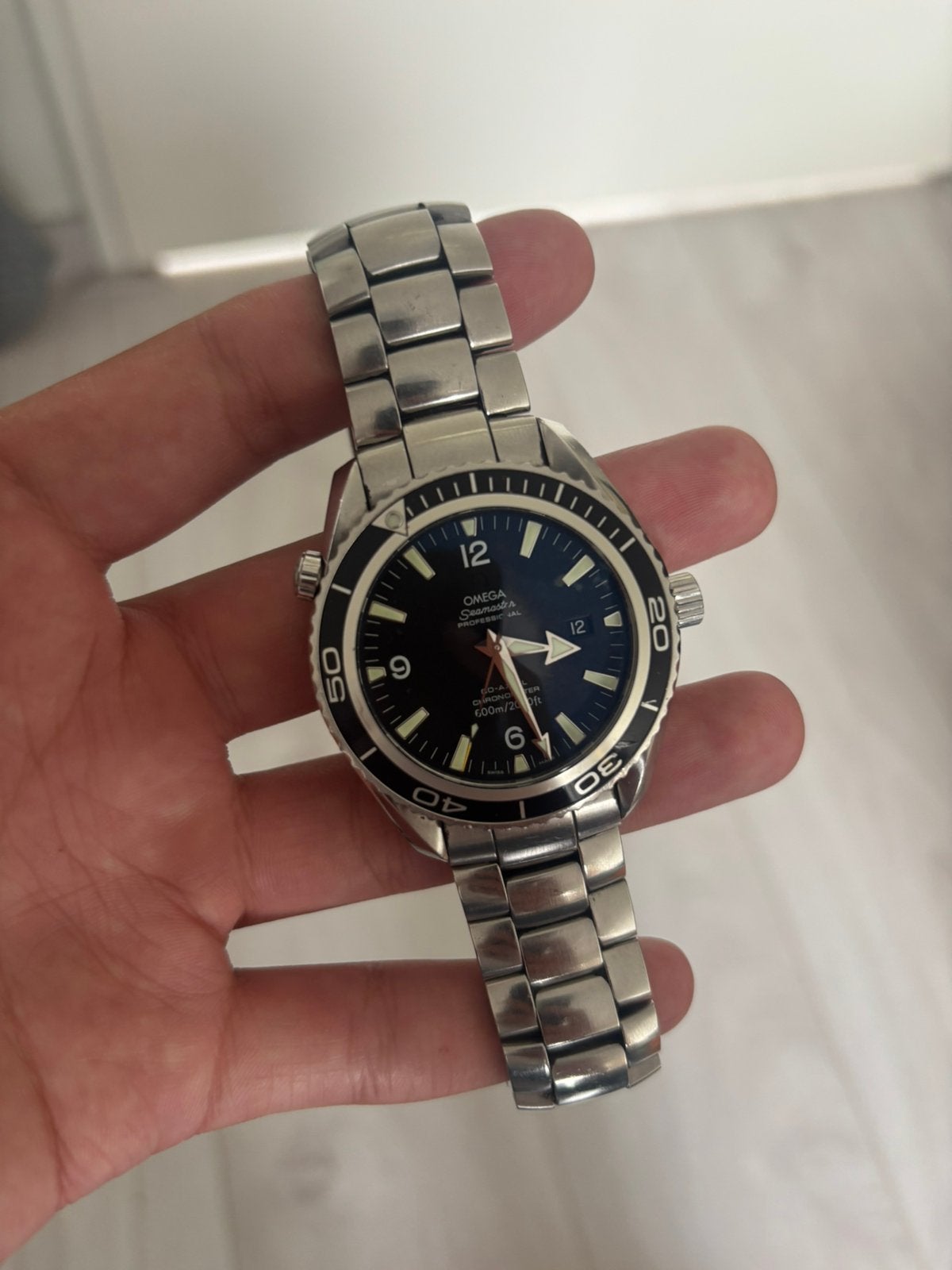 Omega Seamaster Planet Ocean 600M Co-Axial Chronometer 42mm, Sieraden, Tassen en Uiterlijk, Horloges | Heren, Ophalen of Verzenden
