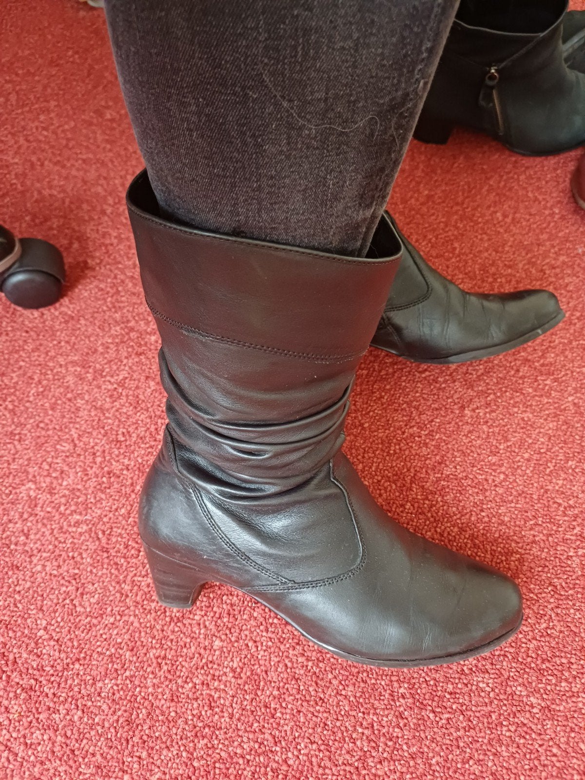 Gabor laarzen maat 38,5, Kleding | Dames, Zwart, Lage of Enkellaarzen, Gabor, Ophalen of Verzenden