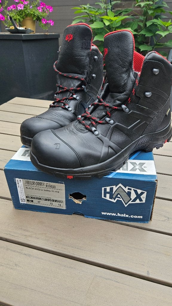 Haix Black eagle safety schoenen, Nieuw, Ophalen of Verzenden, Werkschoenen, Zwart