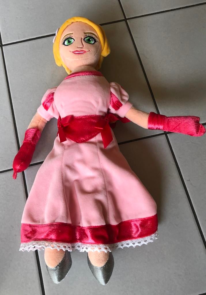 Efteling knuffel prinses assepoester, Ophalen, Zo goed als nieuw, Overige typen