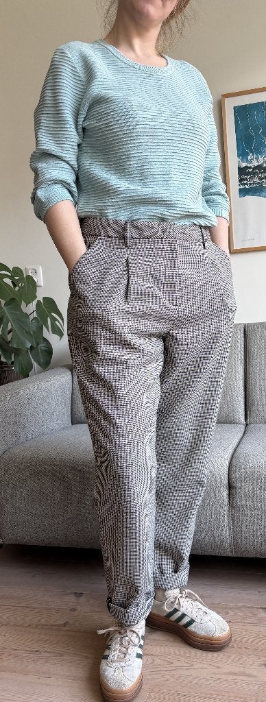 Pantalon Essentiel Antwerp, Kleding | Dames, Meerkleurig, Maat 42/44 (L), Ophalen of Verzenden, Zo goed als nieuw