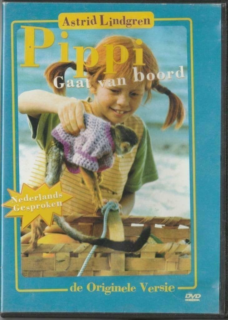 Pippi Langkous-Gaat Van Boord, Avontuur, Alle leeftijden, Ophalen of Verzenden, Zo goed als nieuw