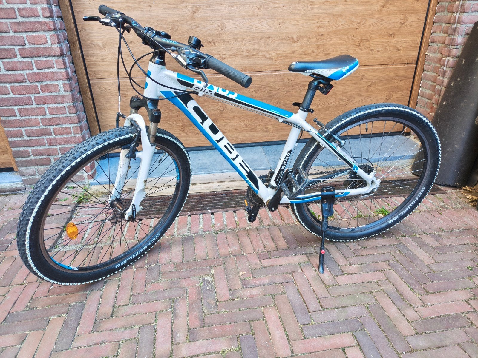 Cube Aim Mountainbike 16 inch met extra wegbanden, Ophalen, Velgrem, V-brakes, Aluminium