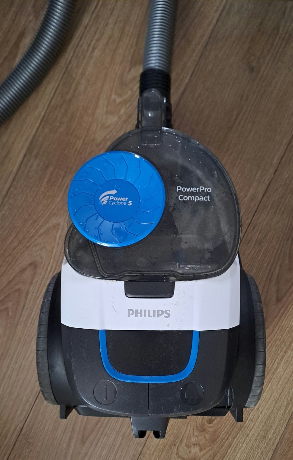Philips PowerPro Compact  Stofzuiger zakloos + nieuw filter, Ophalen of Verzenden