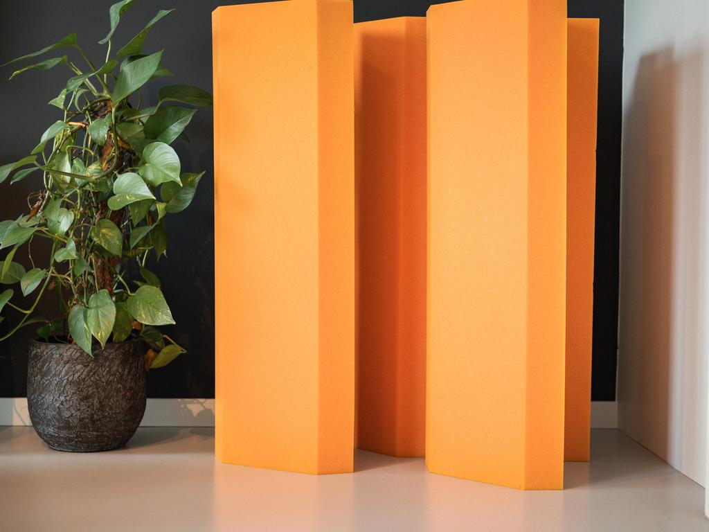 aixFOAM BASSIC Comfort Bass Traps - 4 stuks (oranje), Ophalen, Zo goed als nieuw, Audio
