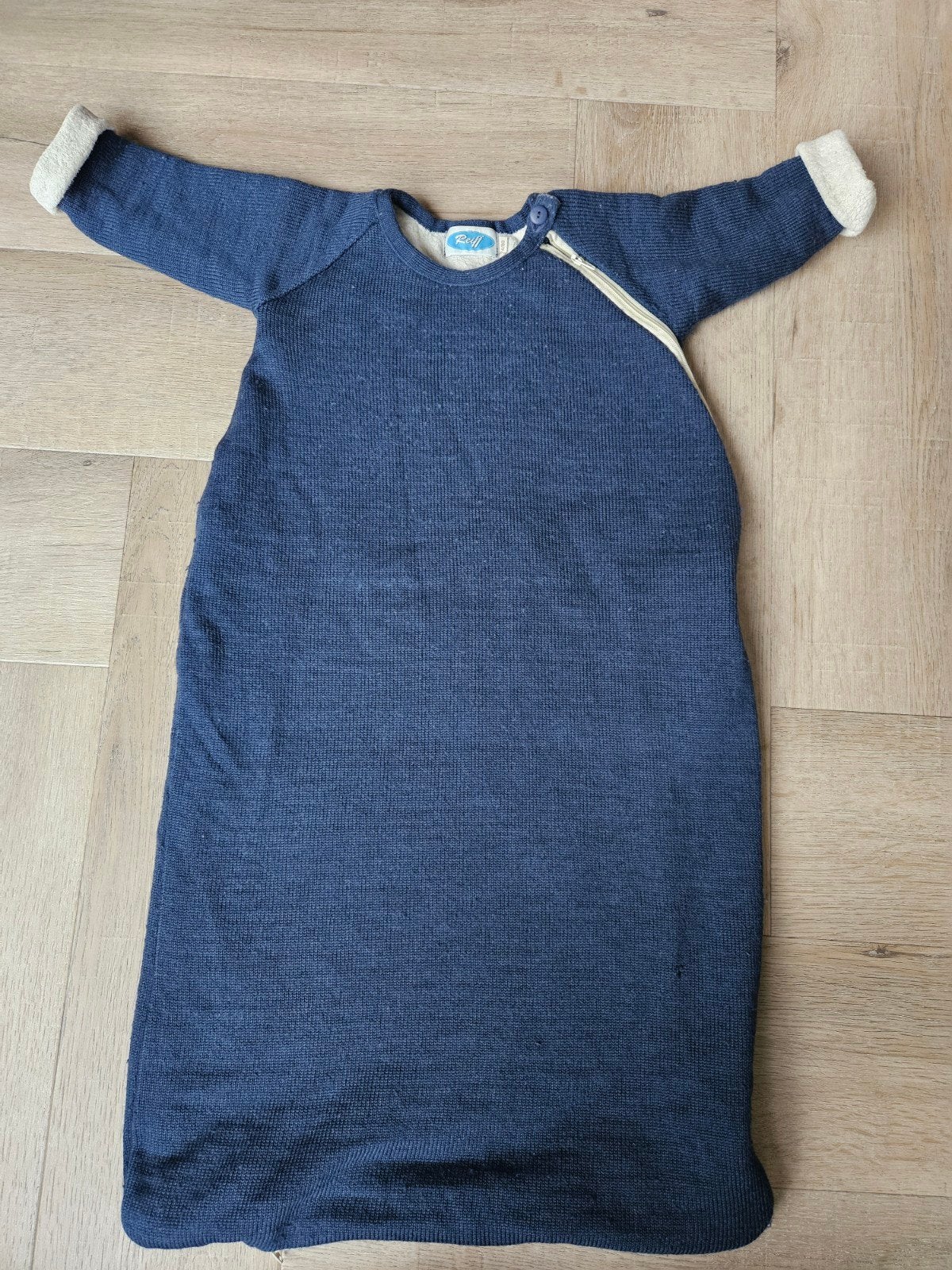 Reiff Gevoerde Slaapzak Maat 74/80 - Donkerblauw, Kinderen en Baby's, Dekens, Slaapzakjes en Inbakerproducten, Temperatuurregulerend