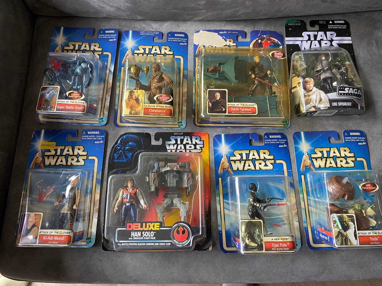 Grote Star Wars verzameling – Hasbro figuren 2001–2005, Ophalen of Verzenden, Zo goed als nieuw, Actiefiguurtje