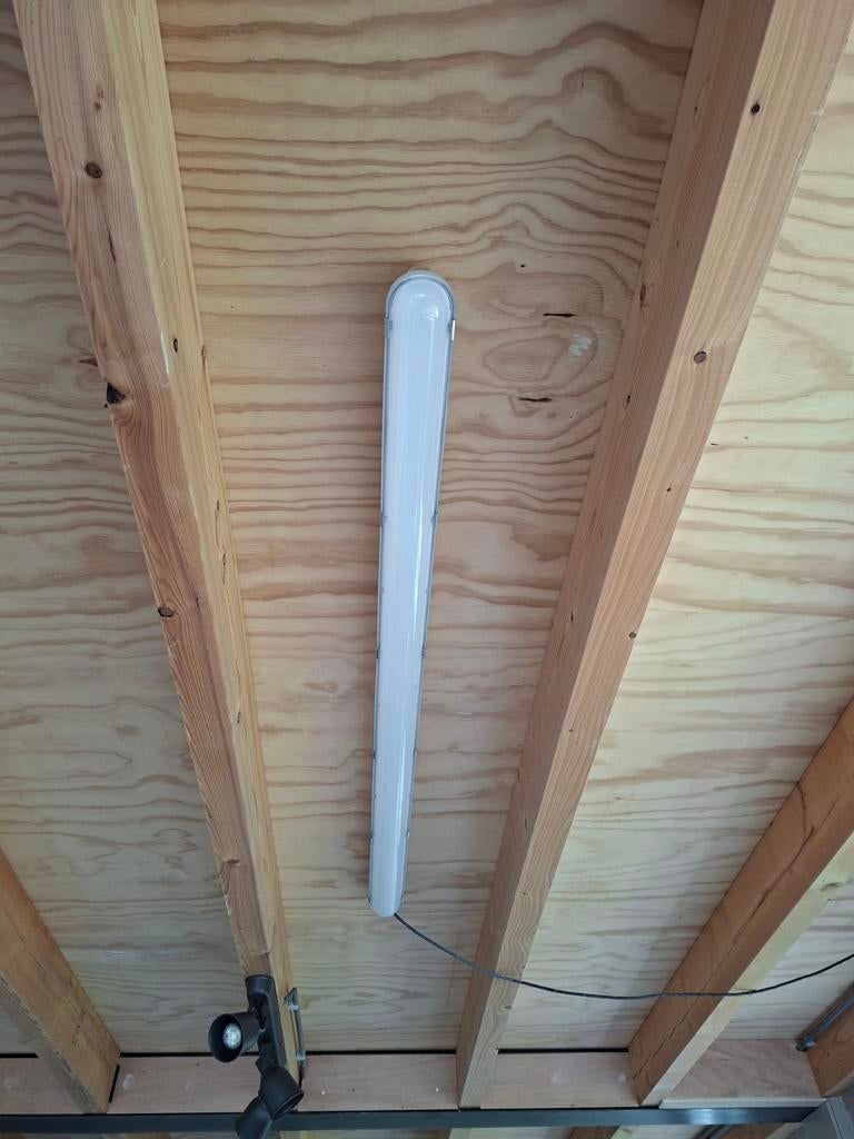 3x Philips LED waterdichte TL-armaturen 150cm, Ophalen, Gebruikt, Industrieel
