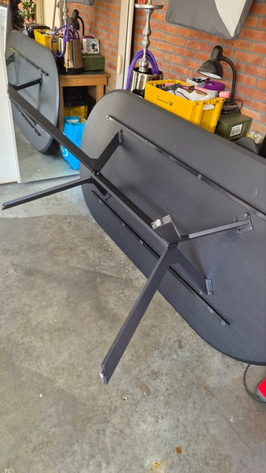 Tafel onderstel, Ophalen, Rechthoekig, 50 tot 100 cm