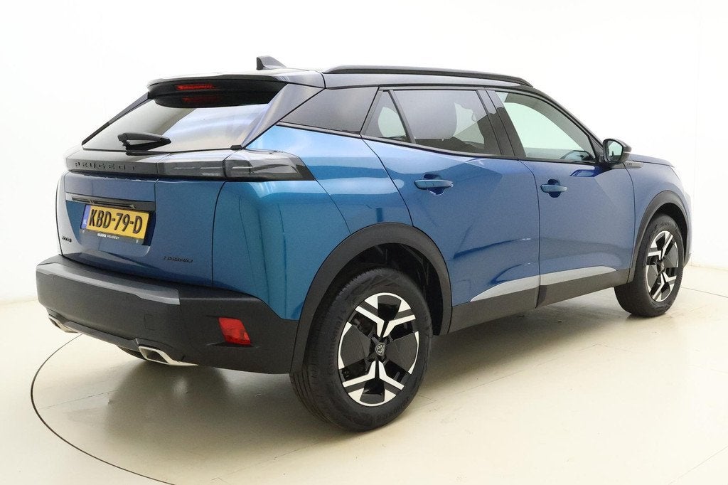 Peugeot 2008 1.2 Hybrid 145 GT | Automaat | Climate & Cruise, Auto's, Peugeot, 1272 kg, Euro 6, 1199 cc, Blauw