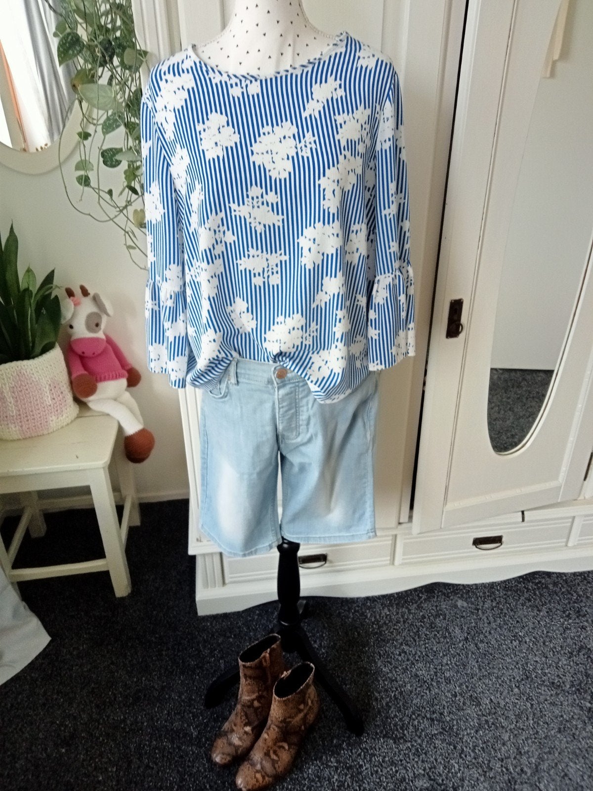 Atmosphere " Blouse maat 44 ", Kleding | Dames, Maat 42/44 (L), Ophalen of Verzenden, Zo goed als nieuw, Meerkleurig