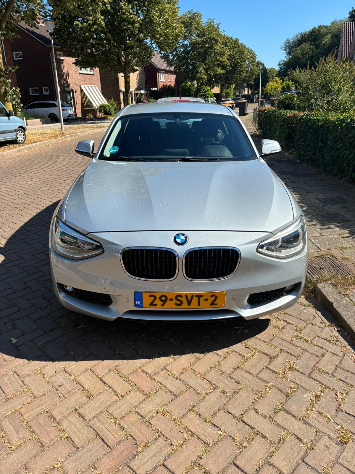 BMW 1-Serie 116I 100KW 5DR 2011 Grijs, Auto's, 1-Serie, 4 cilinders, Origineel Nederlands, 1200 kg