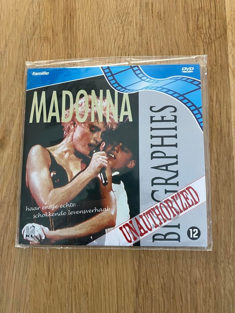 Madonna Biographies DVD, Vanaf 12 jaar, Ophalen of Verzenden, Nieuw in verpakking, Muziek en Concerten