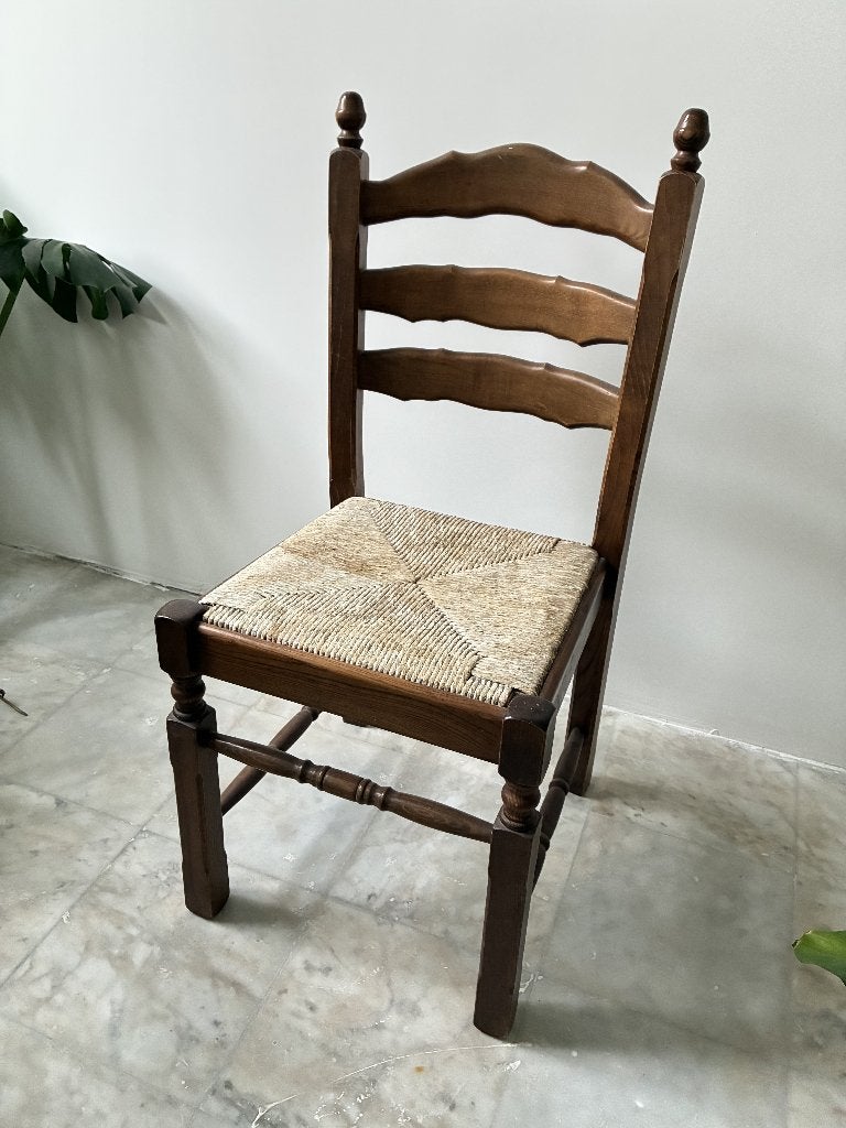 Wooden chair, Ophalen, Bruin, Zo goed als nieuw, Eén