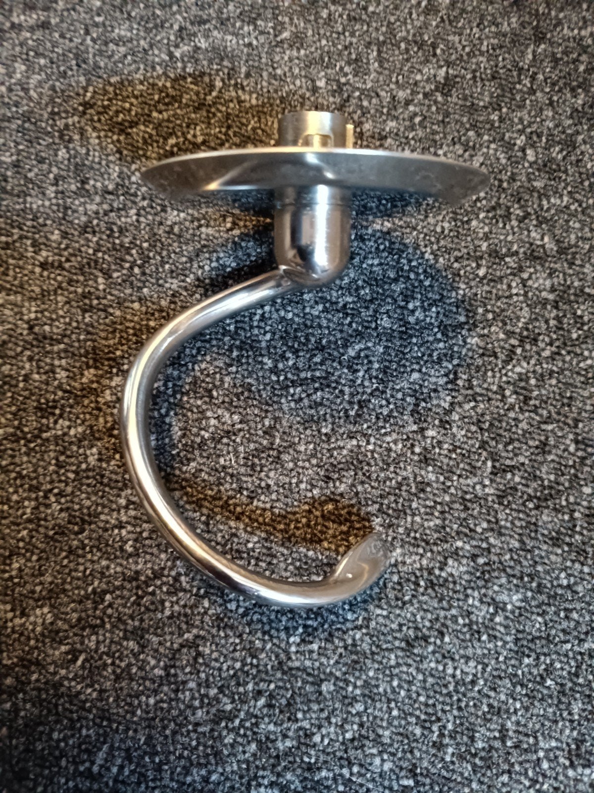Kneedhaak voor KitchenAid keukenmachine - roestvrij staal, 4 liter of meer, Ophalen of Verzenden, Nieuw, 3 snelheden of meer