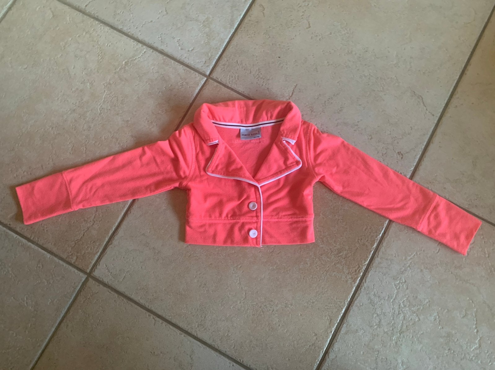 Roze bolero 92/98, Kinderen en Baby's, Ophalen of Verzenden, Zo goed als nieuw, Meisje, Trui of Vest