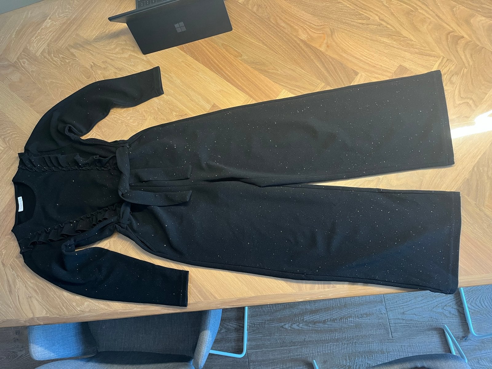 Name It Jumpsuit Zwart Glitter Maat 140, Ophalen of Verzenden, Zo goed als nieuw, Maat 34 (XS) of kleiner, Zwart
