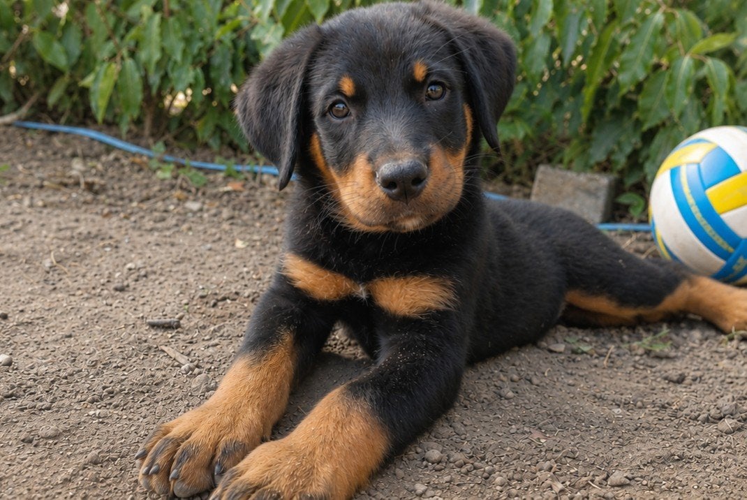 🤎🖤🤍Nog 1 beschikbaar! Merle Beauceron x Berner Sennen🤩, Parvo, Overige rassen, 8 tot 15 weken, Meerdere