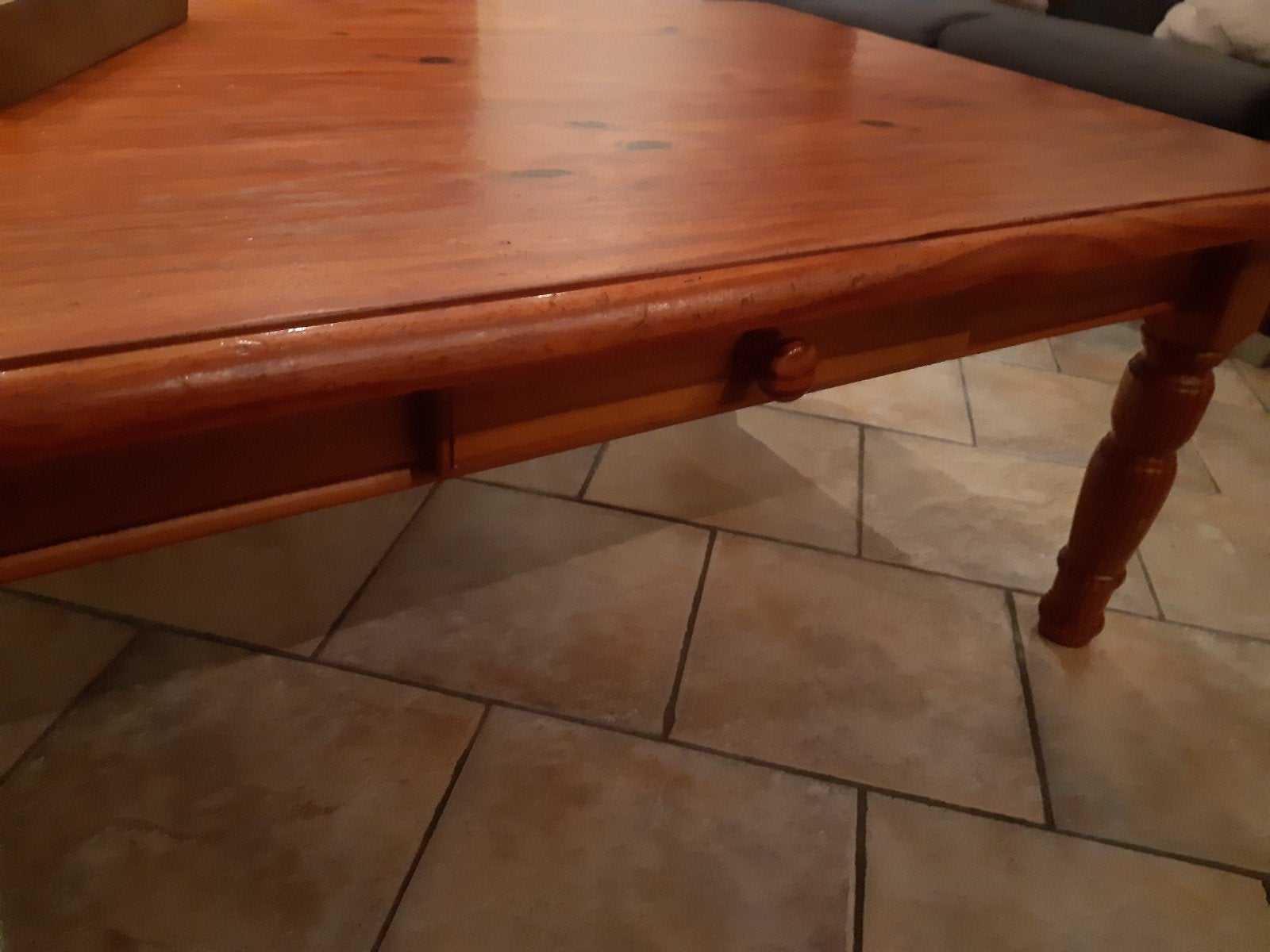 Salontafel, Ophalen, Gebruikt, 100 tot 150 cm, 50 tot 100 cm