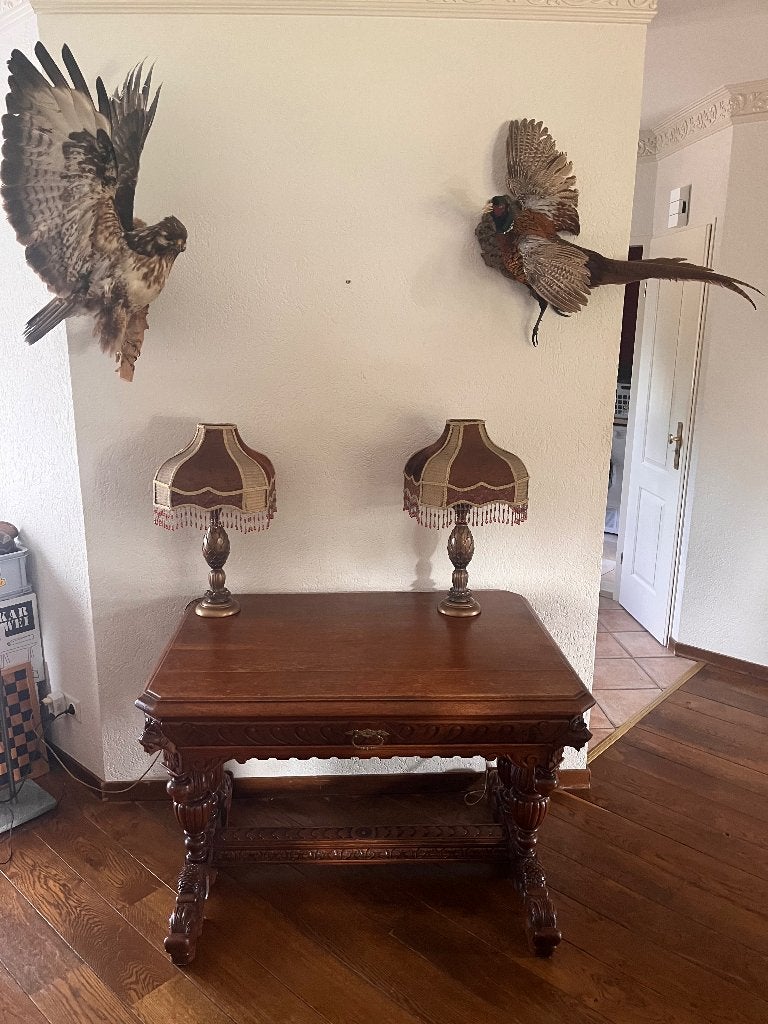 Antieke wandtafel, Ophalen
