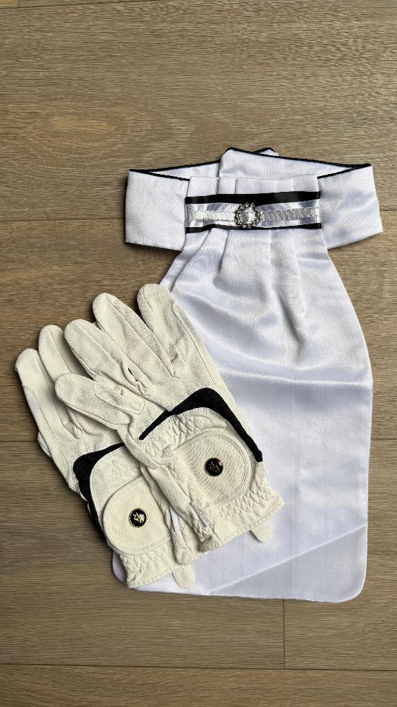 Plastron, Gebruikt, Dressuur, Dames, Ophalen of Verzenden