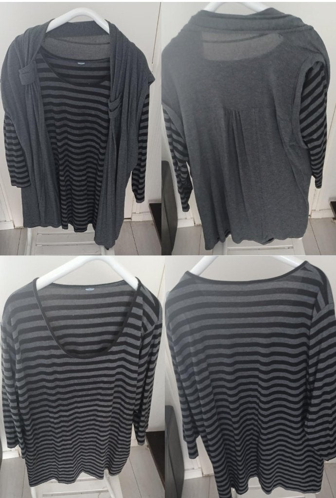 Trui en mouwloze vest maat xxl, Ophalen of Verzenden, Zo goed als nieuw, Maat 46/48 (XL) of groter, Zwart