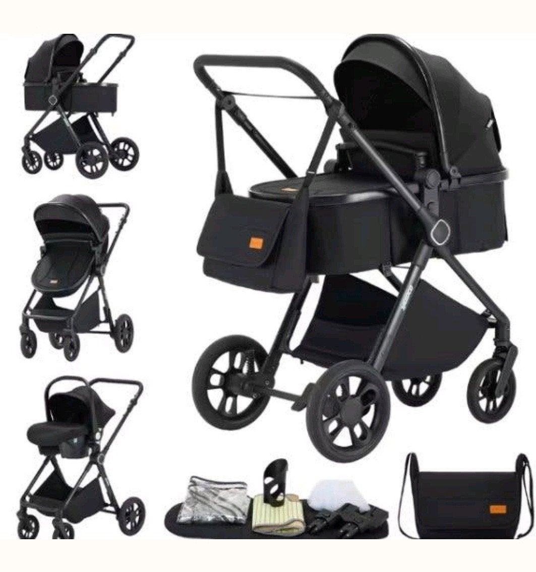 Nieuwe 3-in-1 Combiwagen - Compleet in doos, Kinderen en Baby's, Overige merken, Met autostoeltje, Nieuw, Ophalen of Verzenden