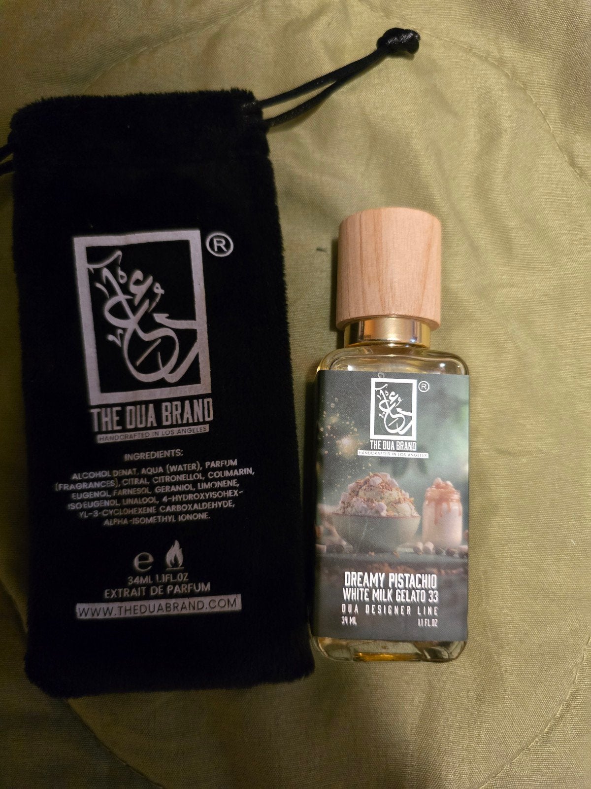 The Dua Brand Dreamy Pistachio White Milk Gelato 33, Ophalen of Verzenden, Zo goed als nieuw