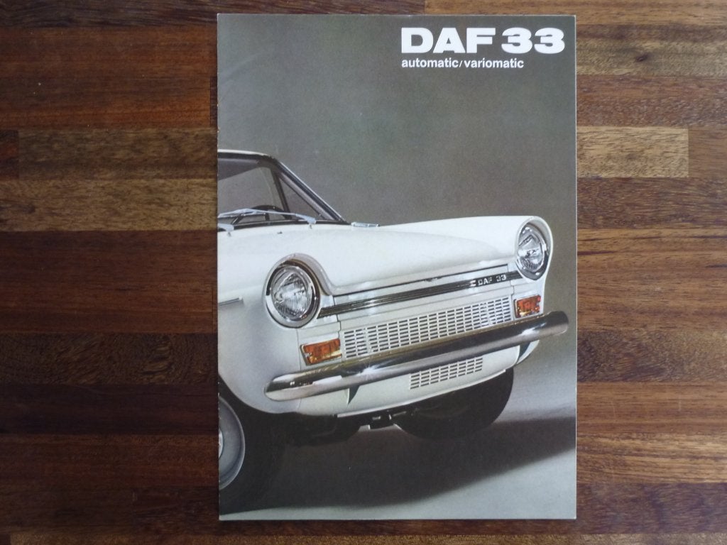 DAF 33 automatic/variomatic (1972/1973, Engels), Ophalen of Verzenden, Nieuw, Overige merken