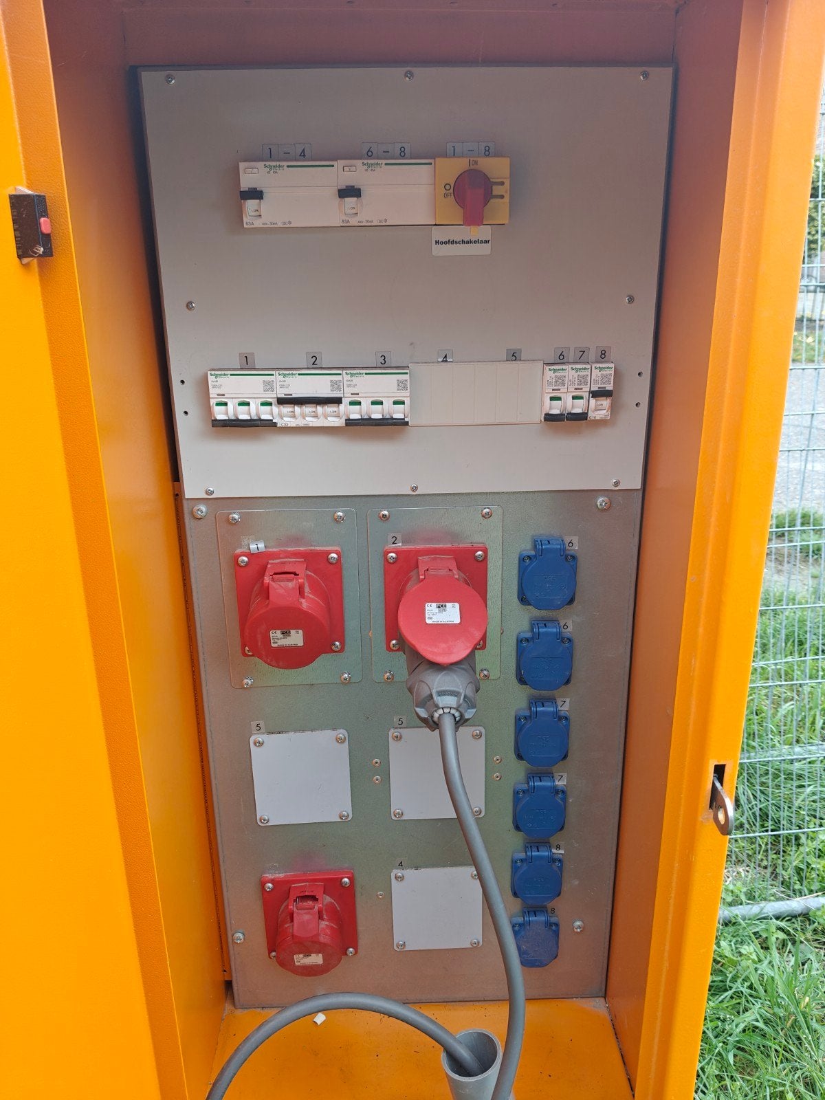 Bouwmeterkast 63A MVK63/1306 + bouwwaterput – z.g.a.n., Ophalen, Zo goed als nieuw, Overige typen