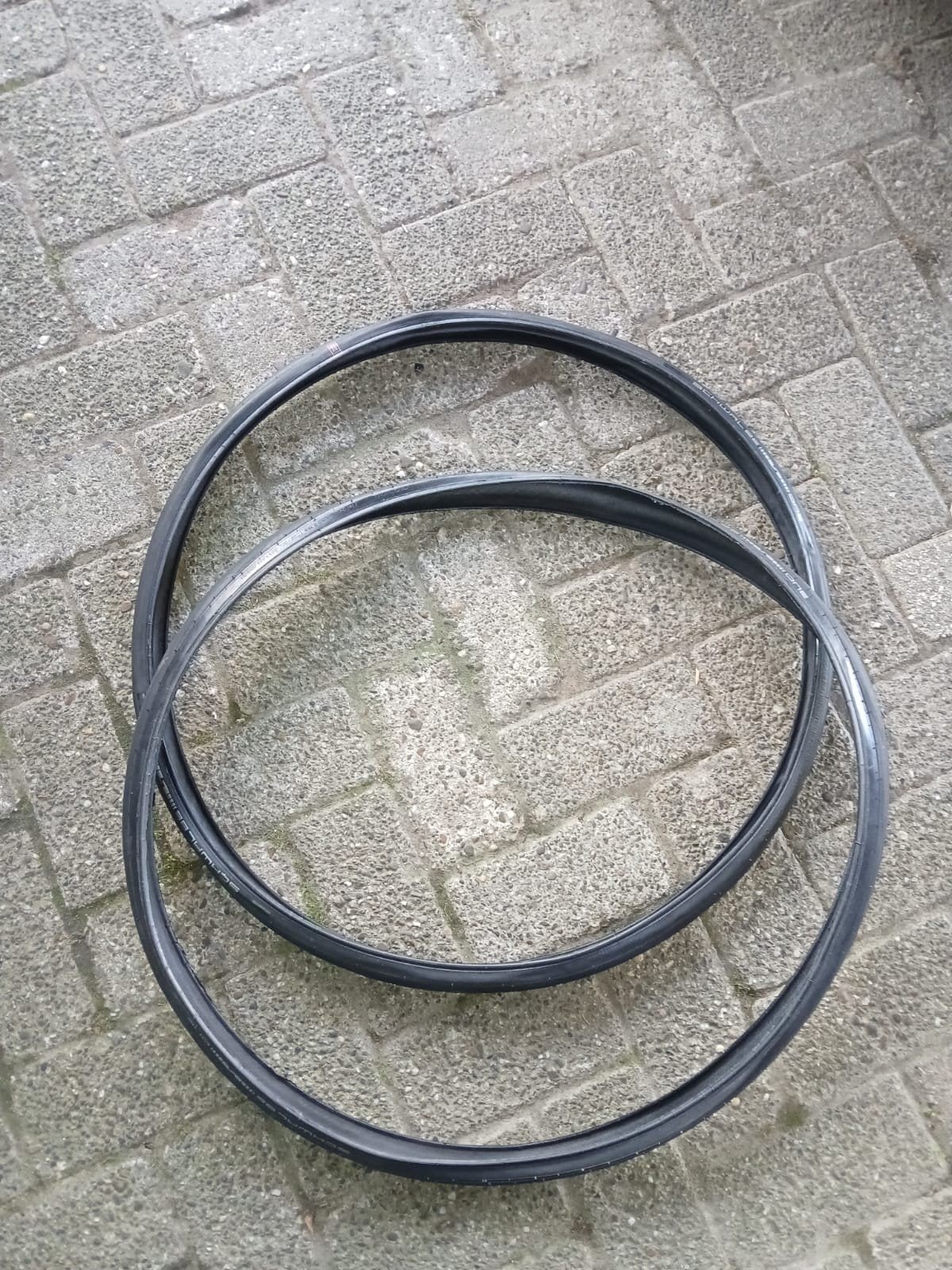 Schwalbe One 28" / 28mm brede Racefiets banden., Fietsen en Brommers, Ophalen, Band, Schwalbe One 28" / 28mm brede draadbanden.