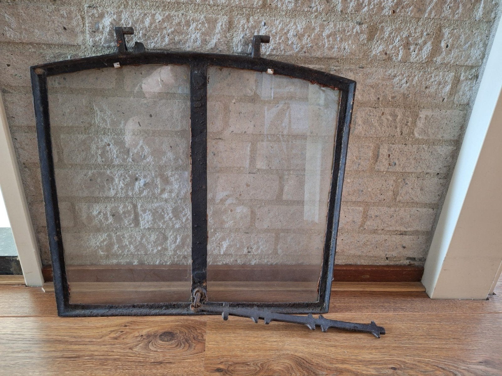 oude stalraam, Doe-het-zelf en Verbouw, Glas en Ramen, Ophalen, Gebruikt, Gevelraam of Ruit