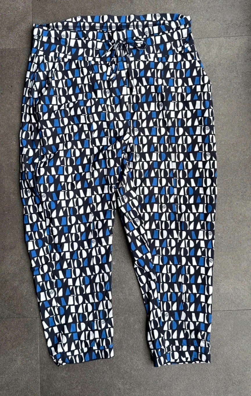 Zoso Capri travelstof Broek Maat M, Maat 38/40 (M), Meerkleurig, Ophalen of Verzenden, Zo goed als nieuw