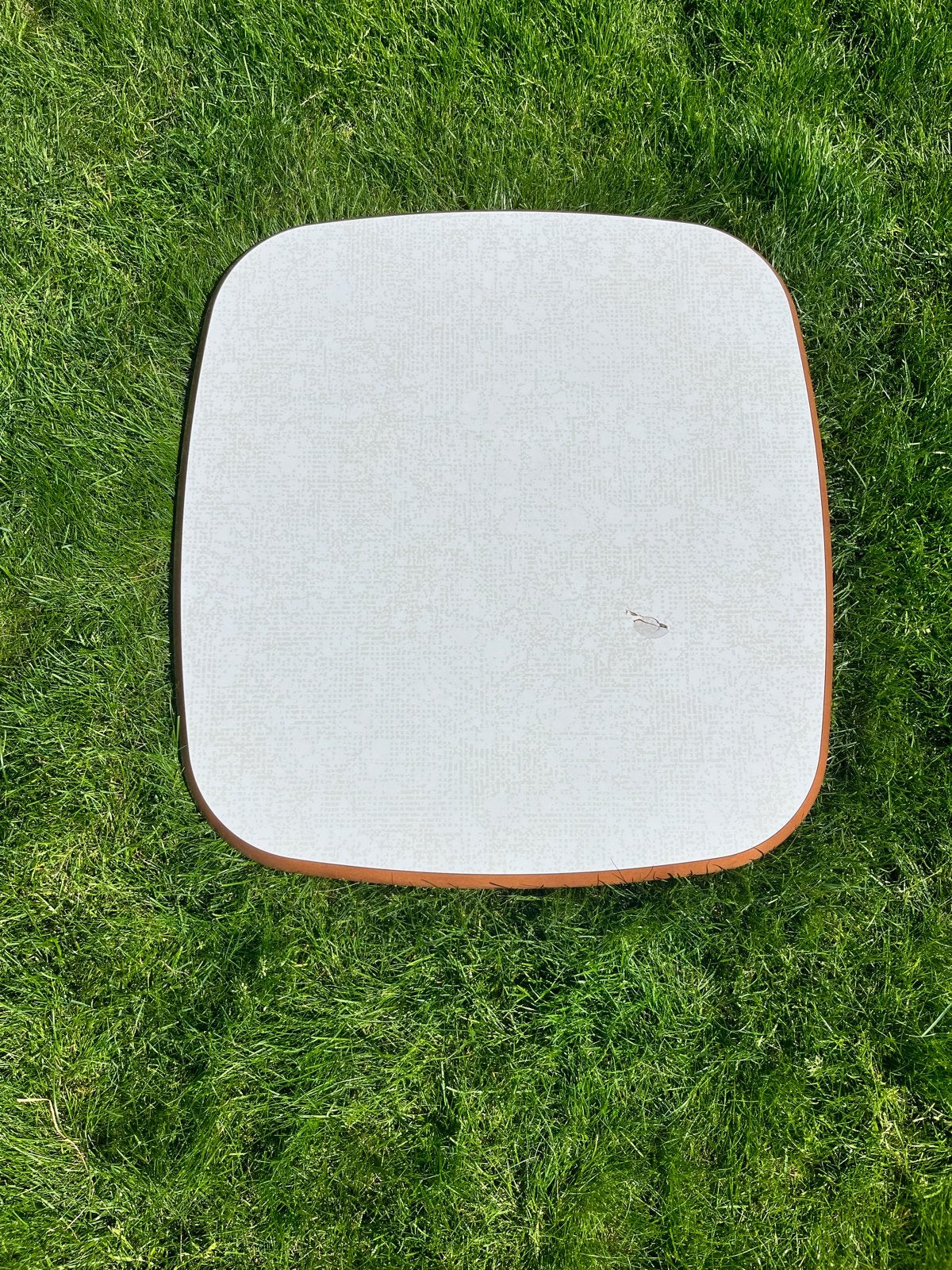 Tafelblad Fendt caravan 80x75cm - met klein defect, Caravans en Kamperen, Caravan accessoires, Ophalen, Gebruikt