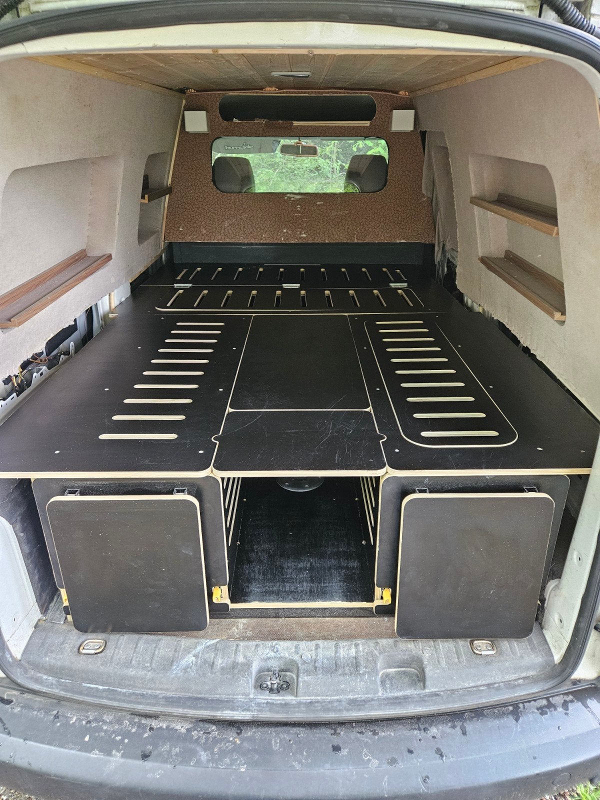 Camperinrichting box met uitschuifbare keuken, Tot en met 2, Particulier, Overige merken, Integraal