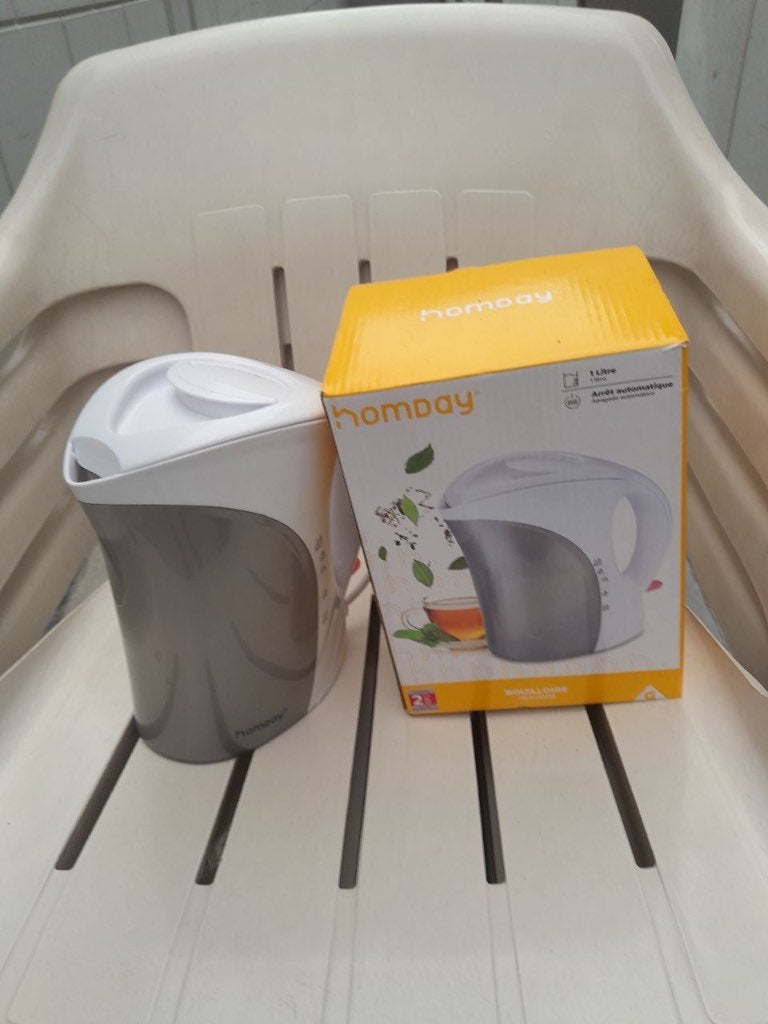 waterkoker, 1 tot 2 liter, Ophalen, Gebruikt