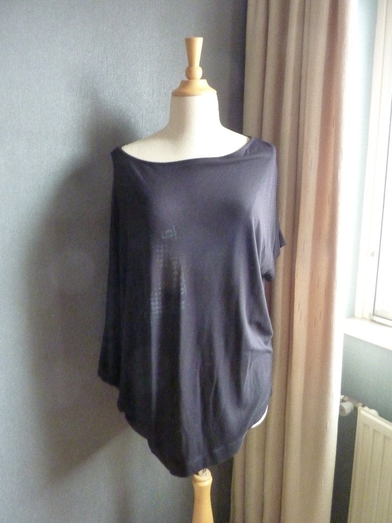 Alan red zwarte aparte shirts maat 46, Verzenden, Zwart, Maat 46/48 (XL) of groter, Korte mouw