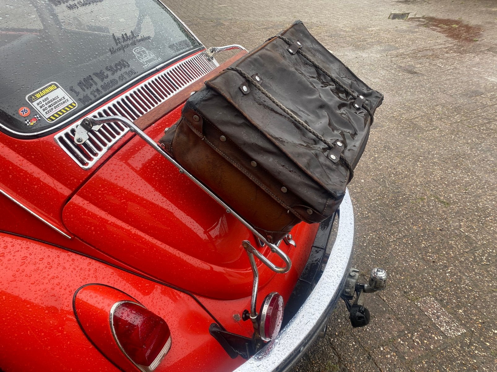 Volkswagen Kever bagagerek, Ophalen, Gebruikt