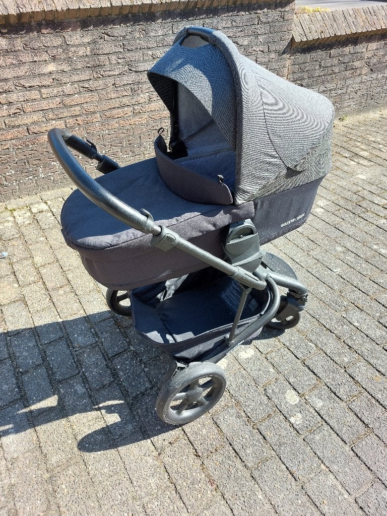 Easywalker Harvey 3, Kinderen en Baby's, Kinderwagens en Combinaties, Zo goed als nieuw, Combiwagen, Verstelbare duwstang, Ophalen