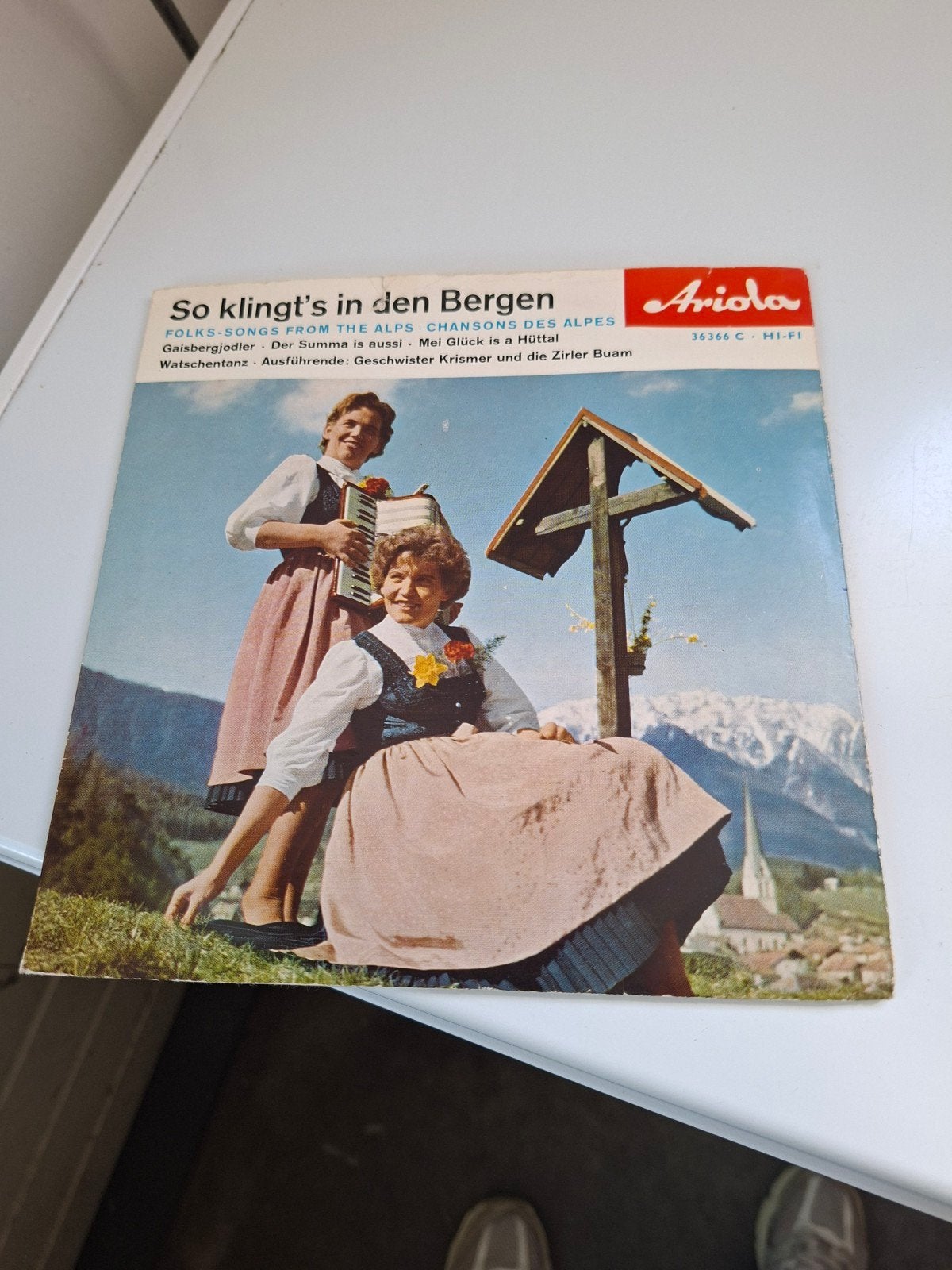 Ariola - So klingt's in den Bergen - Vinyl EP, Cd's en Dvd's, Gebruikt, Wereldmuziek, 7 inch, Ophalen of Verzenden