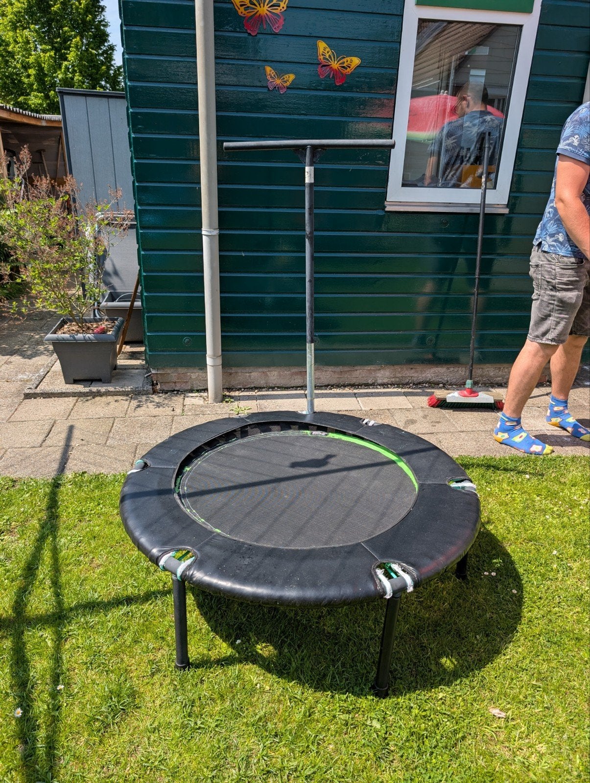 Crivit sport trampoline, Kinderen en Baby's, Speelgoed | Buiten | Trampolines, Ophalen, Gebruikt