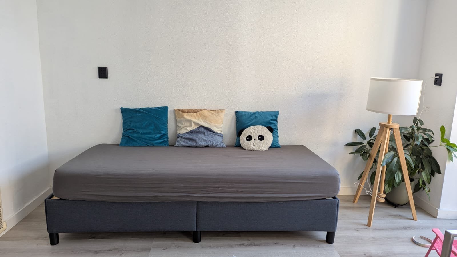 Vida xl bed 90x200, Ophalen, Zo goed als nieuw